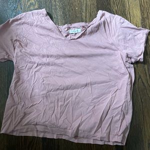 Madewell V neck shirt